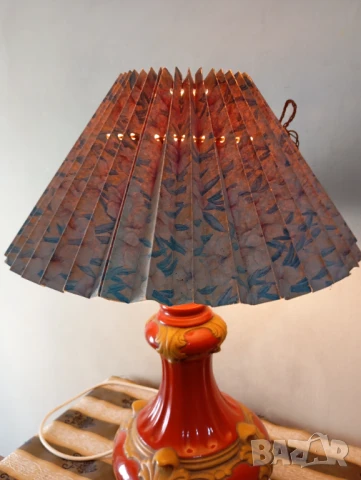 Настолна лампа в бароков стил, снимка 7 - Настолни лампи - 50929685