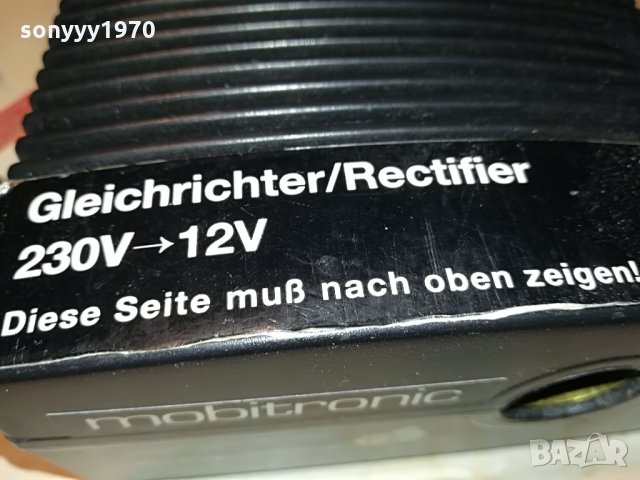 mobitronic waeco 220v-12v germany 0908212005, снимка 11 - Мрежови адаптери - 33769786