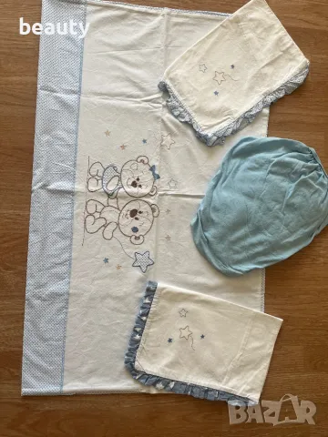 Бебешки спален комплект за кошара