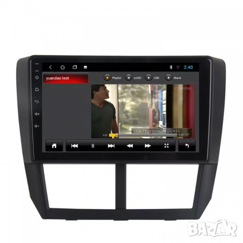 Мултимедия, Двоен дин, за Subaru Forester, Навигация, за Субару, радио, плеър 9“, Android, 2 DIN  , снимка 9 - Аксесоари и консумативи - 38381117