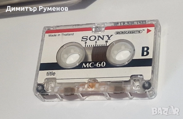 Sony M-203 Micro cassette - corder, снимка 7 - Радиокасетофони, транзистори - 51708458