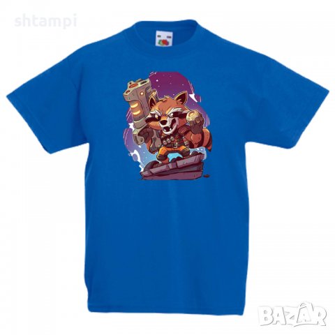Детска тениска Marvel Rocket Racoon 2 Игра,Изненада,Подарък,Геймър,, снимка 5 - Детски Блузи и туники - 36716898