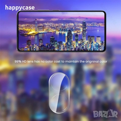 Xiaomi Poco X8 Pro / Max / M8 Pro 5G / 3D 9H Стъклен протектор за камера, снимка 4 - Фолия, протектори - 54283700