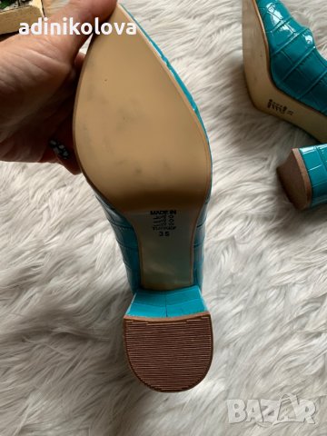 Нови обувки на дебел ток, снимка 5 - Дамски обувки на ток - 38828924