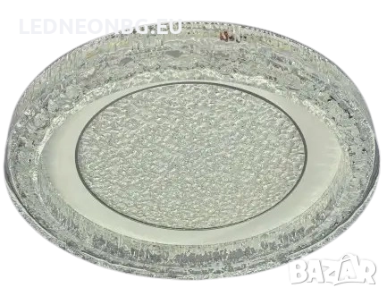 LED Плафон КРИСТАЛ, Ф48, 40W, 3 CCT ►3000-4000-6000 K, снимка 2 - Лампи за таван - 52752593