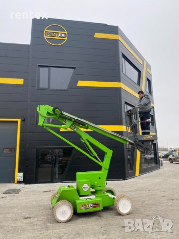Артикулираща вишка 12,14 м Nifty Дизел,Електро Под НАЕМ от Рентек София , снимка 3 - Индустриална техника - 31161815