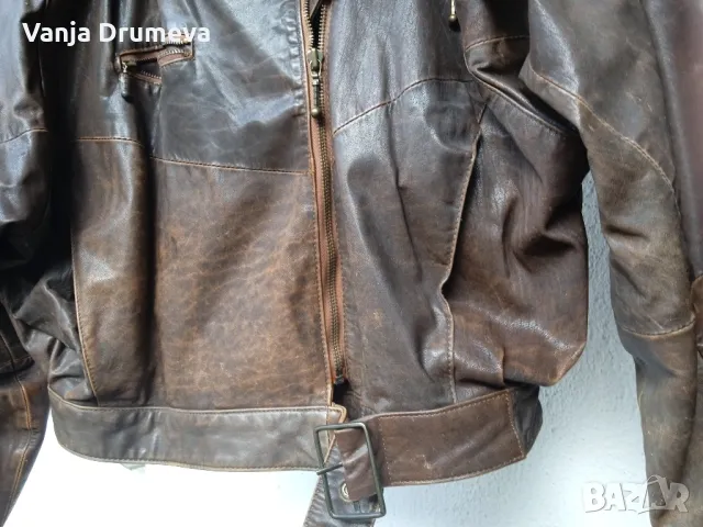оригинално кожено яке от естествена кожа , снимка 7 - Якета - 47624197