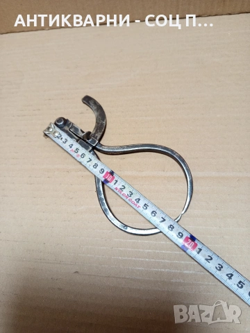 Соц Стар Ръчно Кован Външен Шублер. Номер 608., снимка 13 - Антикварни и старинни предмети - 53224568