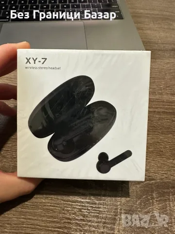 Нови Bluetooth слушалки XY-7 с микрофон и зарядна кутия за Android и iPhone