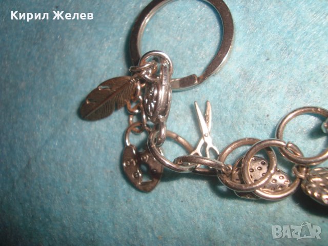 ПОСРЕБРЕН АРТ КЛЮЧОДЪРЖАТЕЛ ПЛЕЛА ВИСУЛКИ МНОГО КРАСИВ и ОРИГИНАЛЕН МОДЕЛ 14334, снимка 5 - Други - 35009795