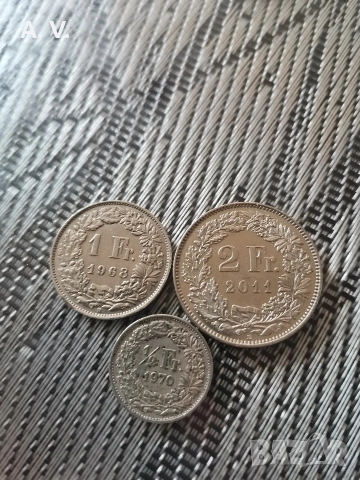 монети Швейцария 