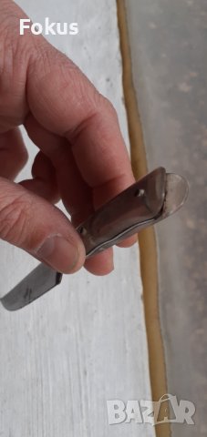 Стар критски ергенски нож острие ножче, снимка 3 - Антикварни и старинни предмети - 44481390