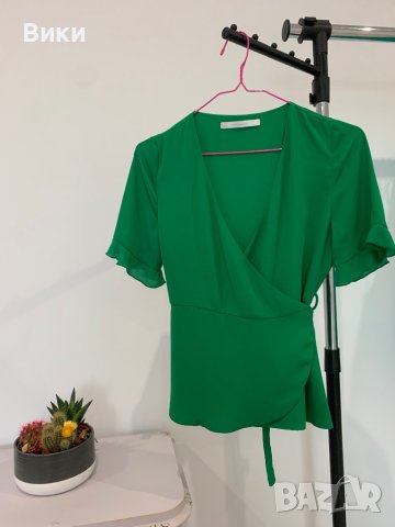 Дамска блуза на Zara в размер S, снимка 2 - Блузи с дълъг ръкав и пуловери - 44357024