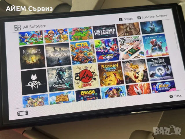 Nintendo Switch OLED с чип и 512GB, снимка 7 - Nintendo конзоли - 55992477