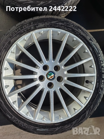 Алфа Ромео 17, снимка 3 - Гуми и джанти - 52740143