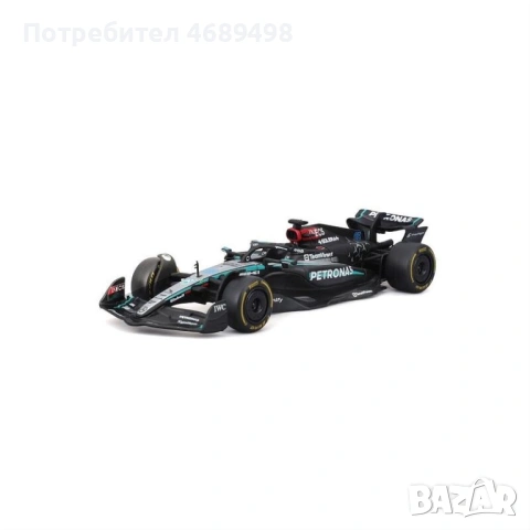 Bburago Mercedes F1 W15 E-Performance #63 – 1:43 метален DieCast F1 модел – George Russell, снимка 2 - Колекции - 53174867