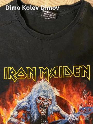 Iron Maiden Детска Тениска 140 см, Оригинал!, снимка 2 - Детски тениски и потници - 51393670