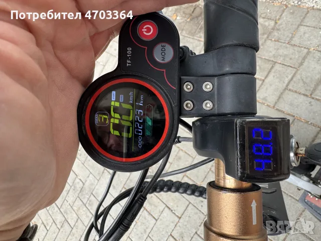 Kirin M4 scooter Тротинетка 20-30 км пробег , снимка 2 - Скутери и тротинетки - 56233375