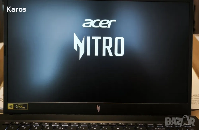 Acer Nitro, i5-13420H, 165Hz, 16GB DDR5, 512GB SSD, 4050 6GB, Гаранция, снимка 6 - Лаптопи за игри - 52860974