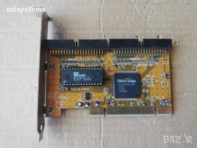 Silicon Image SIL0649CL160 Ultra ATA100 RAID Controller Card PCI