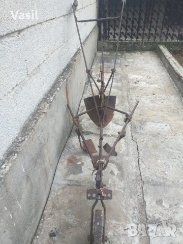 Плуг старинен,декорация!, снимка 7 - Градински мебели, декорация  - 29173622