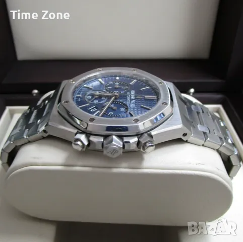 Audemars Piguet Royal Oak 41mm Chronograph 41Steel Blue Dial Различни Варианти, снимка 5 - Мъжки - 48183912