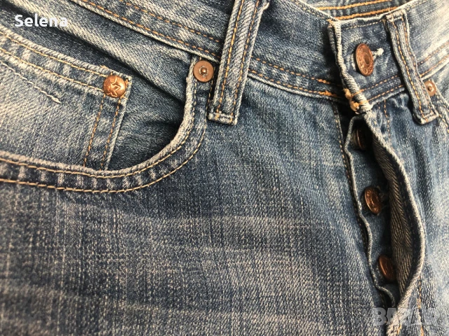 къси дънкови панталони H&M, снимка 6 - Къси панталони и бермуди - 50460421