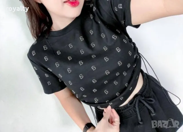 Висок клас памучни тениски  Аlexander Wang, снимка 2 - Тениски - 49761458