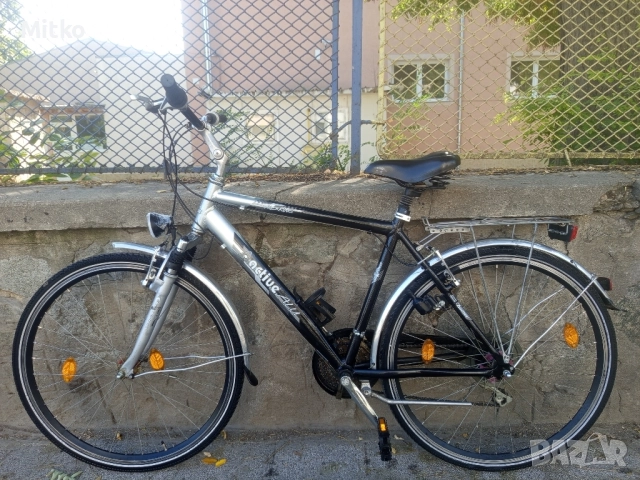 28 цола алуминиев велосипед с 21 скорости усилени капли амортисьори предни като нов 