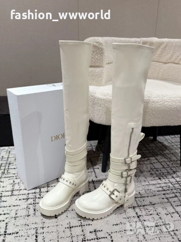 Дамски ботуши Dior 40/41 реплика, снимка 7 - Дамски ботуши - 52567869