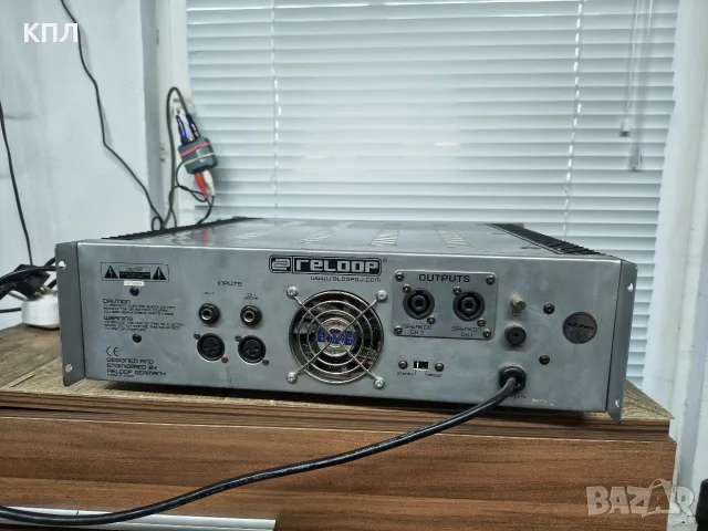 Професионално стъпало RELOOP RA-1500 2x480 w, снимка 8 - Ресийвъри, усилватели, смесителни пултове - 56124080