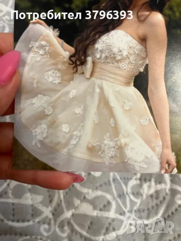 Абитуриентска рокля + обувки и чанта, снимка 10 - Рокли - 47472931