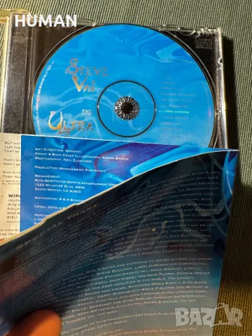 Ry Cooder - Satriani - Steve Vai, снимка 16 - CD дискове - 49679928