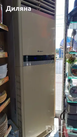 Трифазен колонен климатик | За части/ремонт , Nippon 55-ца 55 000 BTU, снимка 3 - Климатици - 55959398