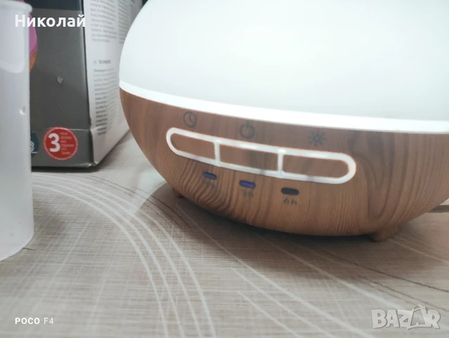 Арома дифузер SilverCrest SADH 12 E4, снимка 4 - Овлажнители и пречистватели за въздух - 50959093