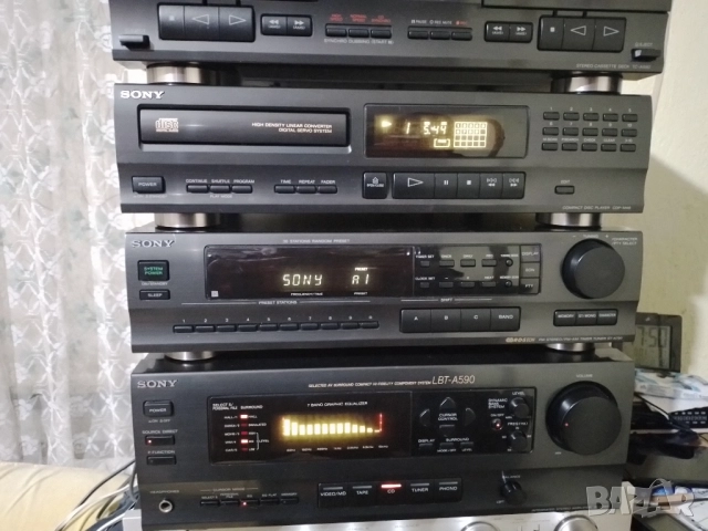 Sony LBT a590 , снимка 5 - Ресийвъри, усилватели, смесителни пултове - 52165686