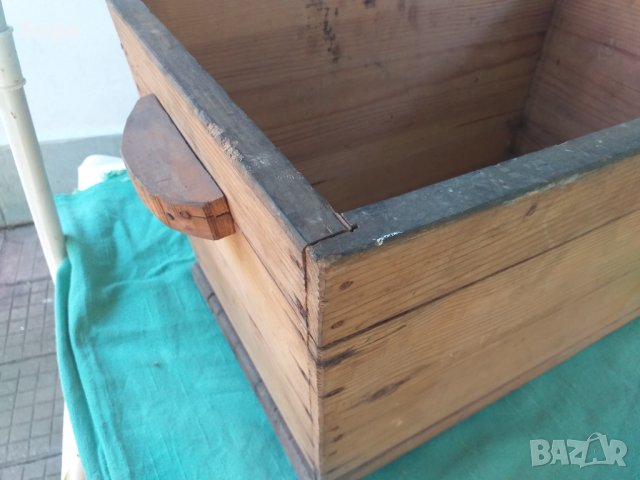 Стар дървен сандък, снимка 2 - Декорация за дома - 33717320