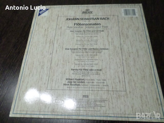 J.S.Bach - Flotensonaten - 2LP', снимка 2 - Грамофонни плочи - 40737684