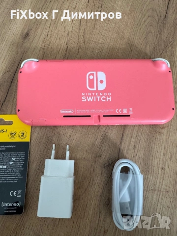 Nintendo Switch Lite с чип + 64гб с много игри Atmosphere Hekate Kefir , снимка 14 - Nintendo конзоли - 54201752