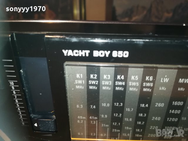 grundig yacht boy 650-внос sweden 1210202019, снимка 5 - Радиокасетофони, транзистори - 30395863