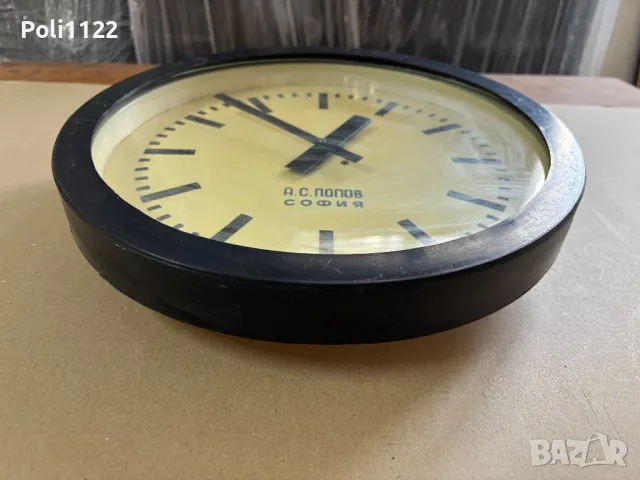 Гаров часовник,обществен часовник, снимка 3 - Антикварни и старинни предмети - 49918789