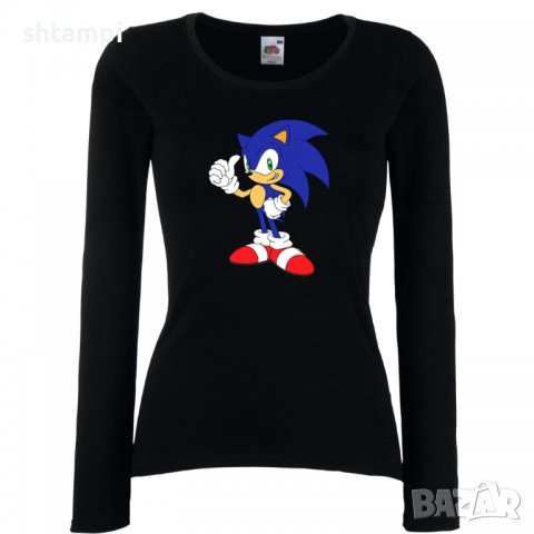 Дамска тениска Sonik 005 Игра,Изненада,Подарък,Празник,Повод