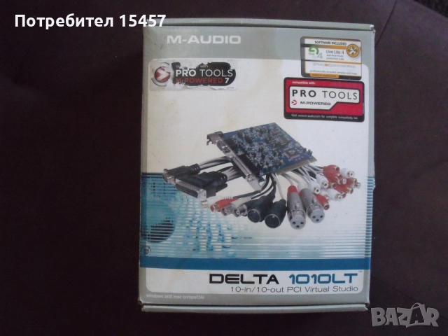 Продавам 8 канална професионална аудио карта