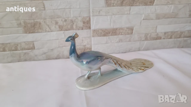 Порцеланова фигура - ПАУН - ИЗИДА - Българско производство, снимка 6 - Антикварни и старинни предмети - 50984676