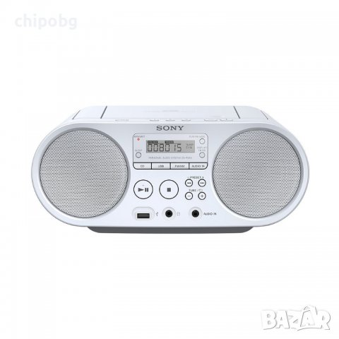 CD плейър, Sony ZS-PS50 CD player, white, снимка 1