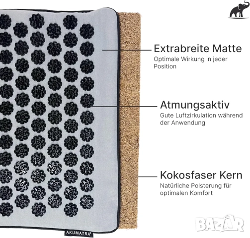 Премиум Комплект за Акупресура, AKUMATRA Premium Plus, снимка 6 - Йога - 52408568