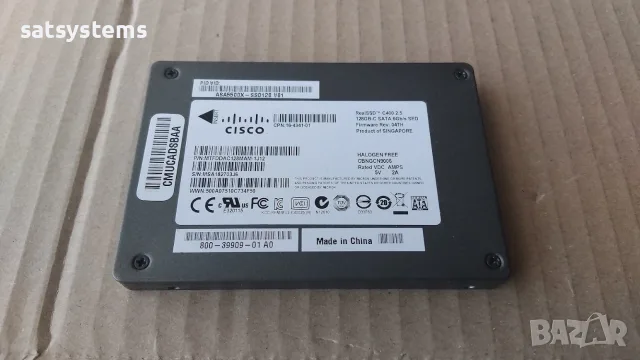 SSD Cisco C400-MTFDDAC128MAM 128GB-C SATA 6.0Gb/s, снимка 2 - Твърди дискове - 56169280