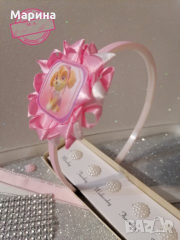 Еверест, Скай, ТикТок, Масленка и приятели-страхотни аксесоари за коса, снимка 12 - Шноли, диадеми, ленти - 30769763