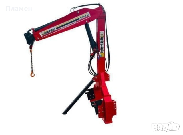 Кран за биг бег 1200кг. нов два цилиндъра 