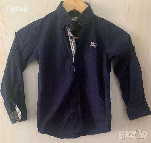 Детска ризка Burberry  (4-5г.)